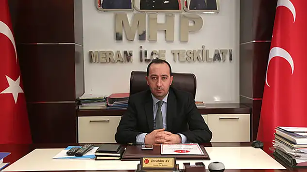 MHP Meram'dan teşekkür