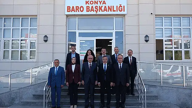 MHP'den Konya Barosu'na ziyaret
