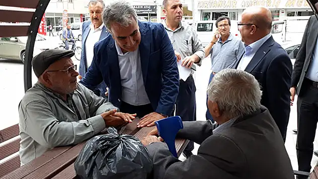 Milletvekili Ağralı, Karapınar'da vatandaşlarla buluştu