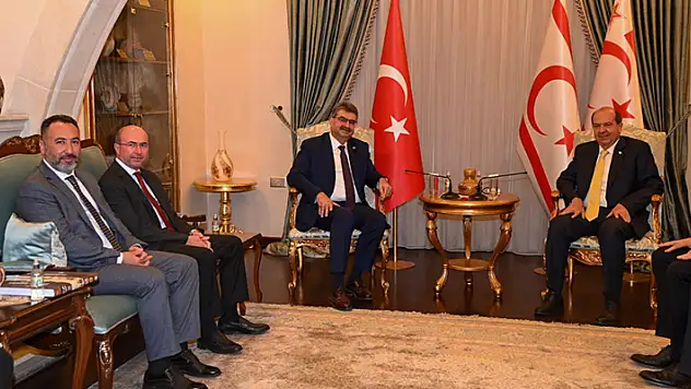 Milletvekili Erdem ve Başkan Pekyatırmacı KKTC'de temaslarda bulundu