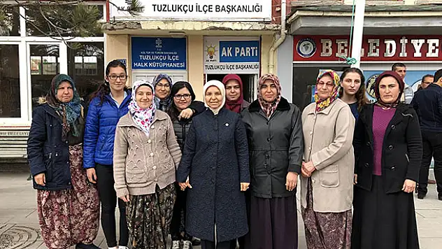 Milletvekili Erdoğan'dan ilçe teşkilatlarına teşekkür