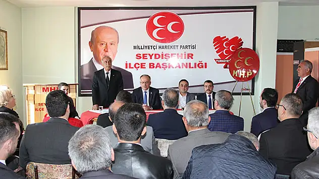 Milletvekili Kalaycı  Seydişehir'de