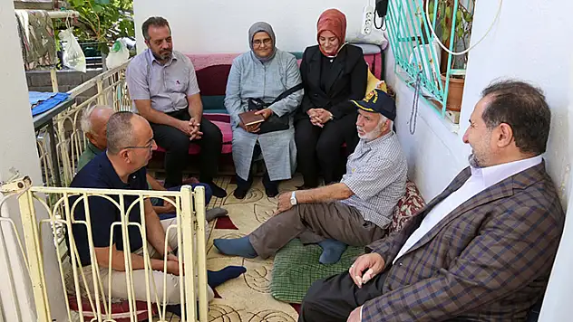 Milletvekili Özdemir ve Başkan Kavuş'tan  hasta, engelli ve gazilere ziyaret