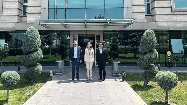 Milletvekili Özer'den ENERYA İl Müdürlüğü'ne ziyaret