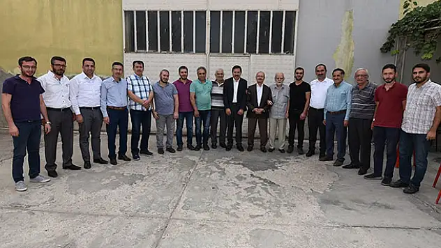 Milletvekili Sorgun ve Başkan Kılca'dan sanayi esnafına ziyaret