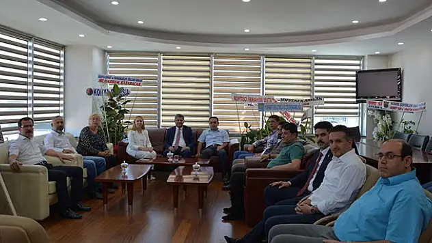 Milletvekilleri Kara ve Erdem Konya SMMMO'da