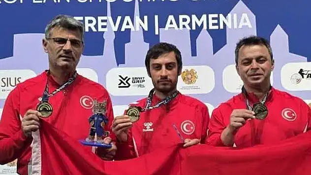 Milli atıcılar Avrupa şampiyonu oldu