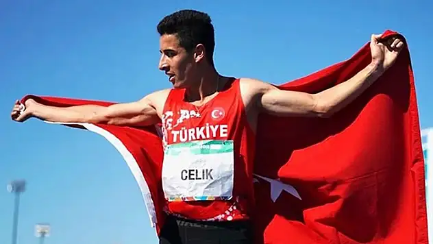 Milli atlet Mehmet Çelik, 800 metrede 45 yıllık Türkiye rekorunu kırdı
