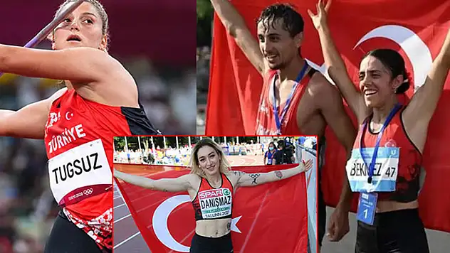 Milli atletler, Dünya Üniversiteler Şampiyonası'nda 4 altın madalya kazandı
