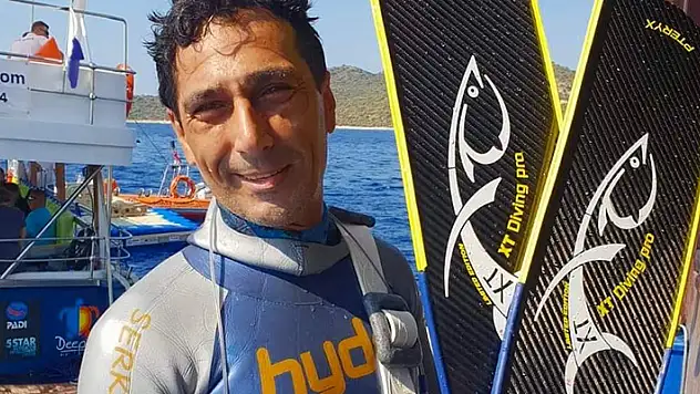 Milli dalgıç Serkan Toprak, kızıyla birlikte nefes egzersizi yaparken fenalaşıp öldü
