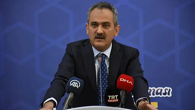 Milli Eğitim Bakanı Özer açıkladı: Eğitime seçim arası
