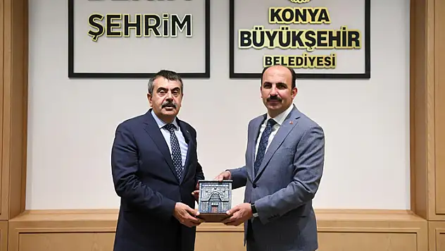 Milli Eğitim Bakanı Tekin, Başkan Altay'ı ziyaret etti 