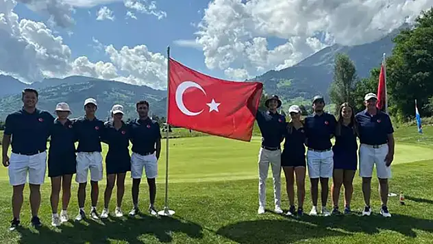Milli golfçüler, Avrupa Takımlar Şampiyonası'nda birinci oldu
