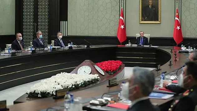 Milli Güvenlik Kurulu toplantısı sona erdi
