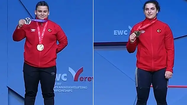 Milli halterciler, Avrupa Şampiyonası'nda dört madalya daha kazandı
