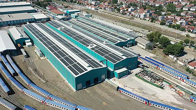Milli Hızlı Tren güneş enerjisiyle üretiliyor
