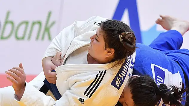 Milli judocu Hilal Öztürk'ten Özbekistan'da bronz madalya
