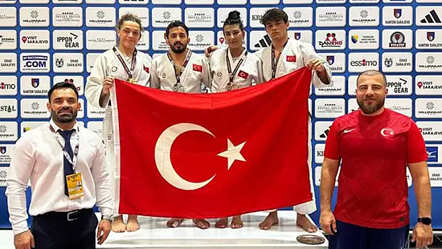 Milli judocular, Avrupa Kupası'nın ikinci gününde 1'i altın 5 madalya kazandı