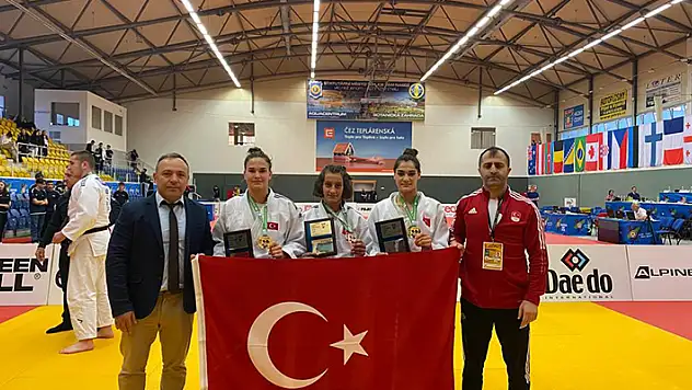 Milli judocular Teplice'de 2. oldu