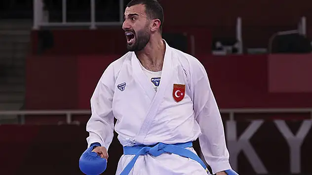 Milli karateci Uğur Aktaş bronz madalya kazandı