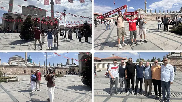 Milli maç Mevlana Müzesi'nde ziyaretçi sayısını ikiye katladı