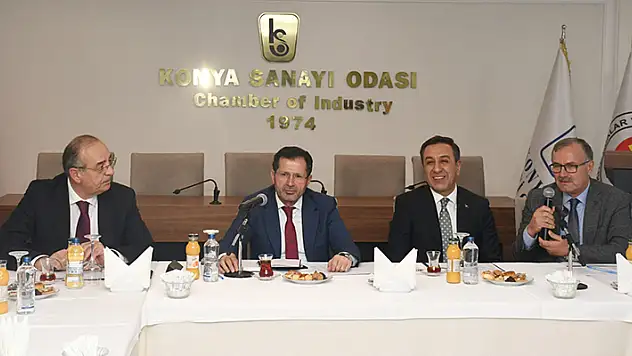 Milli Savunma Bakan Yardımcısı Dere, Konya'da savunma sanayii tedarikçileriyle bir araya geldi
