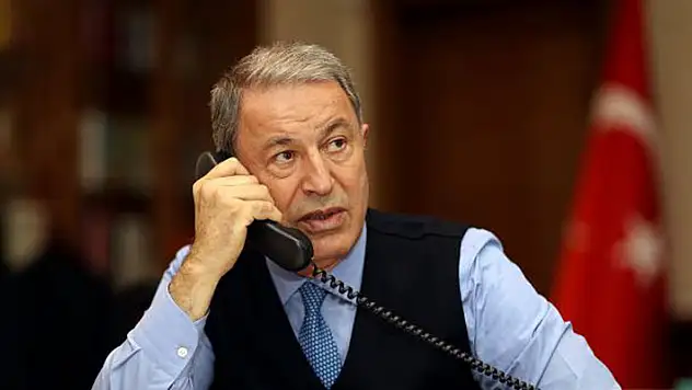 Milli Savunma Bakanı Akar, ABD'li mevkidaşı Austin ile telefonda görüştü