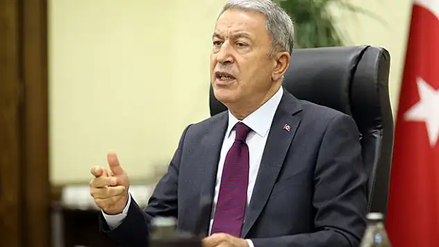 Milli Savunma Bakanı Akar Doğu Akdeniz mesajı verdi