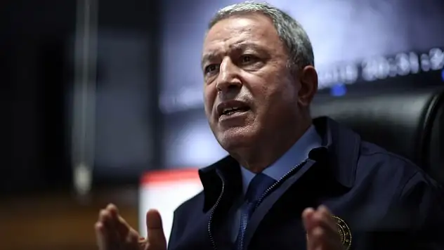 Milli Savunma Bakanı Hulusi Akar'dan Yunanistan'a tepki!
