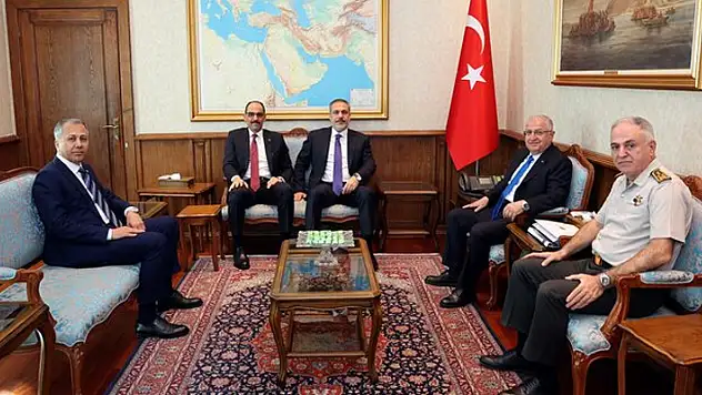 Milli Savunma Bakanlığı'nda kritik toplantı