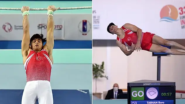 Milli sporculardan Avrupa Erkekler Artistik Cimnastik Şampiyonası'nda 4 madalya