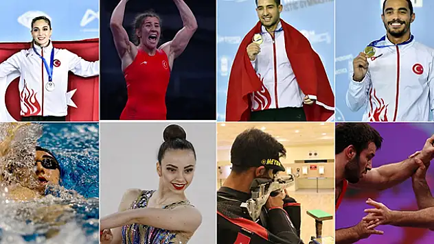 Milli sporculardan Kovid-19'un gölgesindeki 2020'de 1594 madalya