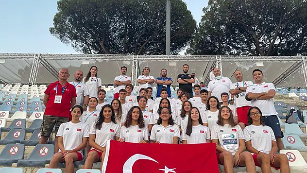 Milli yüzücüler Avrupa ikincisi 