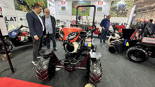 Mini bahçe traktörü 'Tarla Faresi' çiftçilerin işini kolaylaştıracak