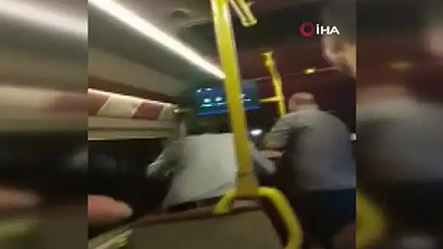 Minibüste maske tartışması kanlı bitti