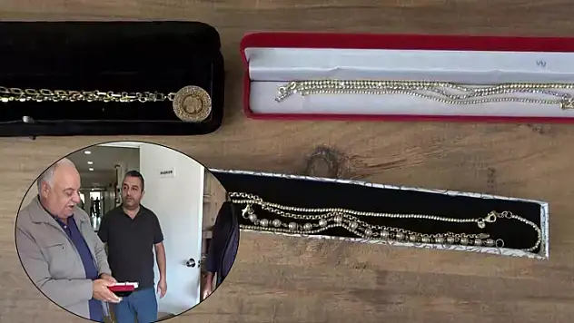 Minibüsünde bulduğu 100 bin TL değerindeki altın dolu çantayı sahibine ulaştırdı