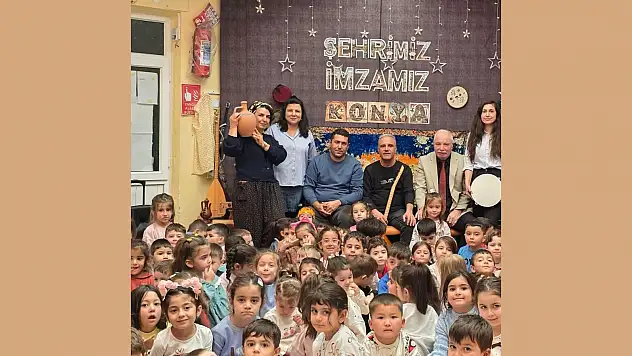 Minikler Konya yöresel ürünlerini tanıdı