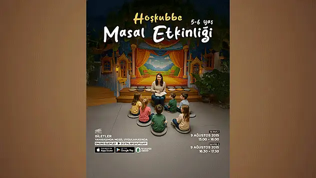 Miniklere özel 'Hoş Kubbe Masal Etkinliği'