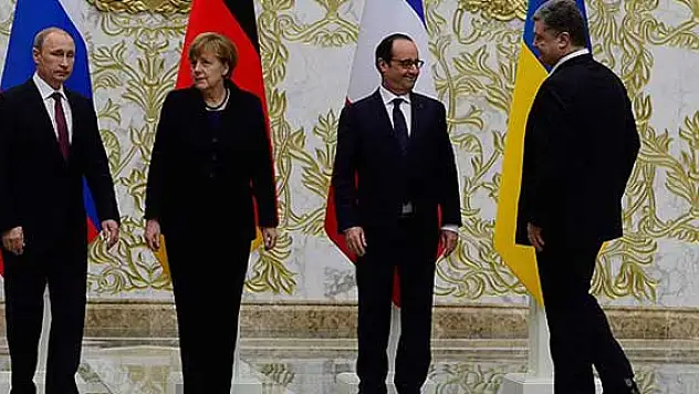Minsk'teki zirveden ateşkes çıktı