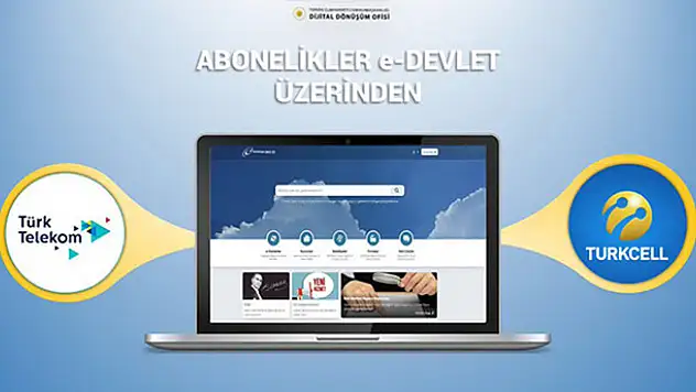 Mobil hat abonelik başvuru işlemleri e-Devlet'te