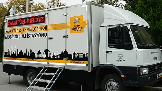 Mobil Hava Kalitesi Ölçüm İstasyonu Hizmete Girdi