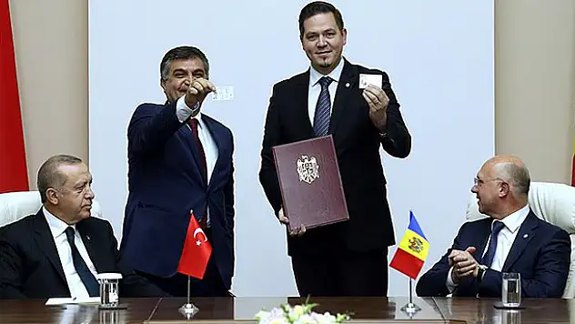 Moldova ile 5 anlaşma imzalandı