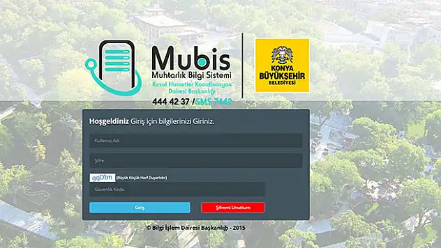 MUBİS muhtarlara büyük kolaylık sağlıyor