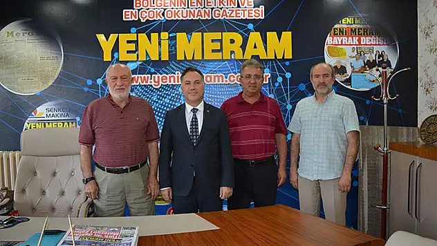 Müdür Taşkıran'dan tebrik ziyareti