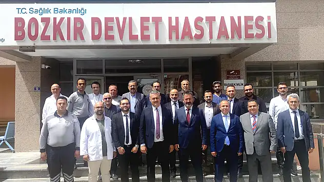 Müdür Yavuz, Bozkır'da sağlık hizmetlerini inceledi