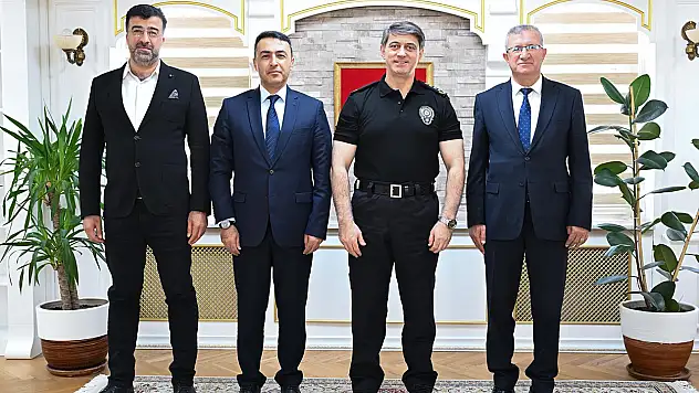 Müdürlerden, İl Emniyet Müdürü Koç'a ziyaret