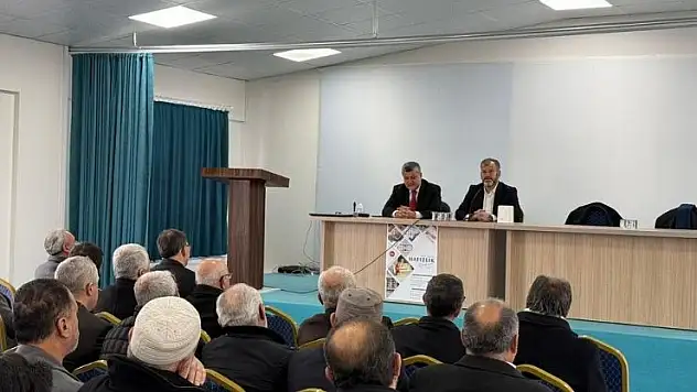 Müftü Öge, Ilgın'da din görevlileriyle bir araya geldi