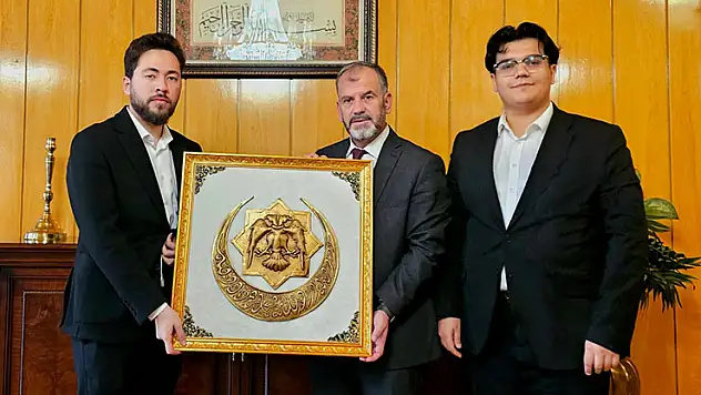 Müftü Öge'ye Genç TDV'den ziyaret