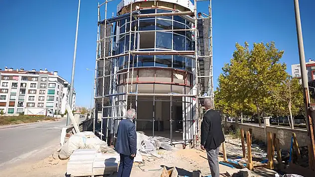 Müftü Taş, çalışmaları yerinde inceledi