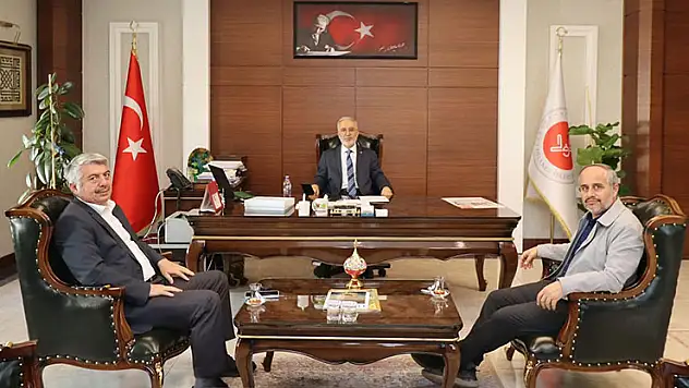 Müftü Taş'a makamında ziyaret
